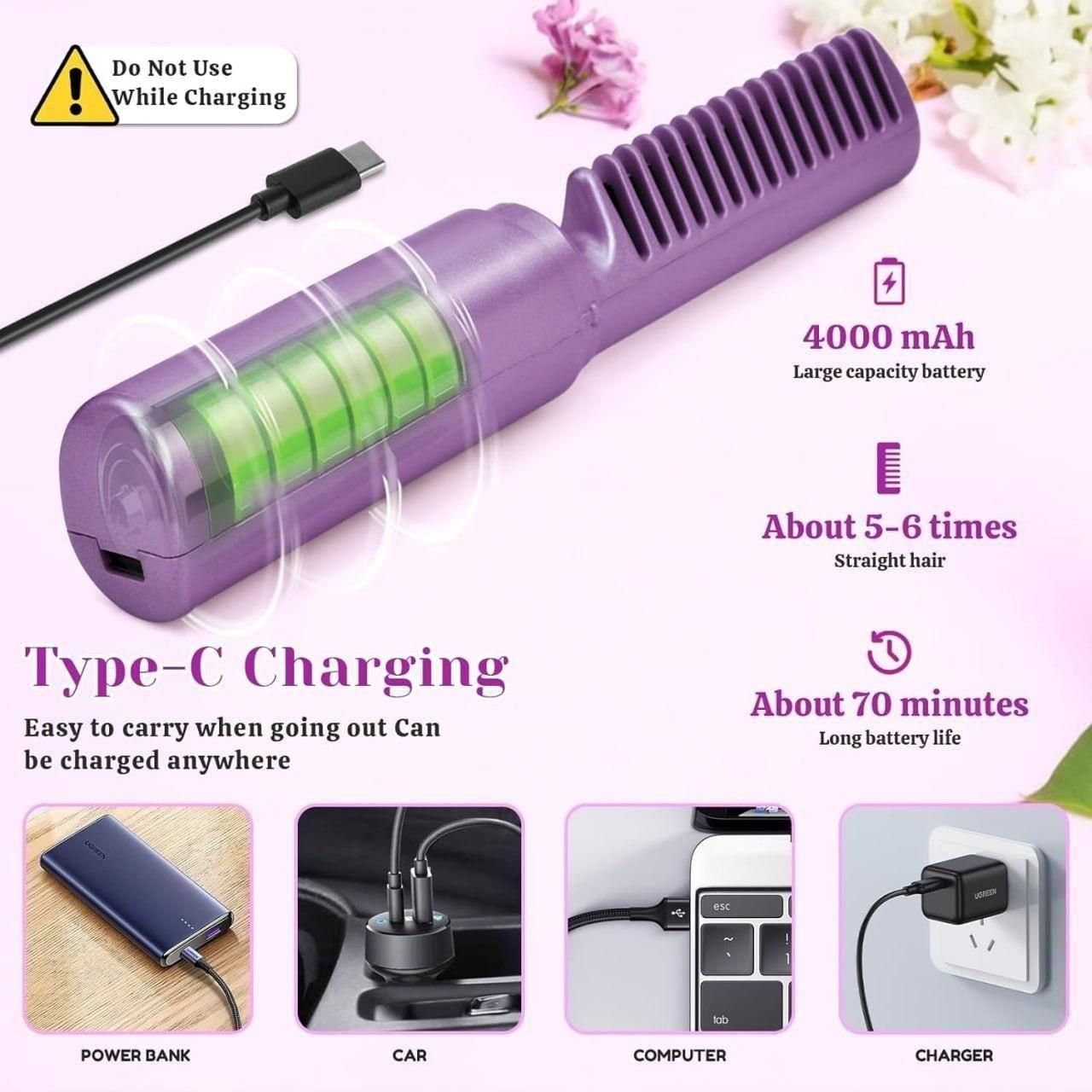 BrioBazaar | Meneflix Portable Mini Hair Straightener